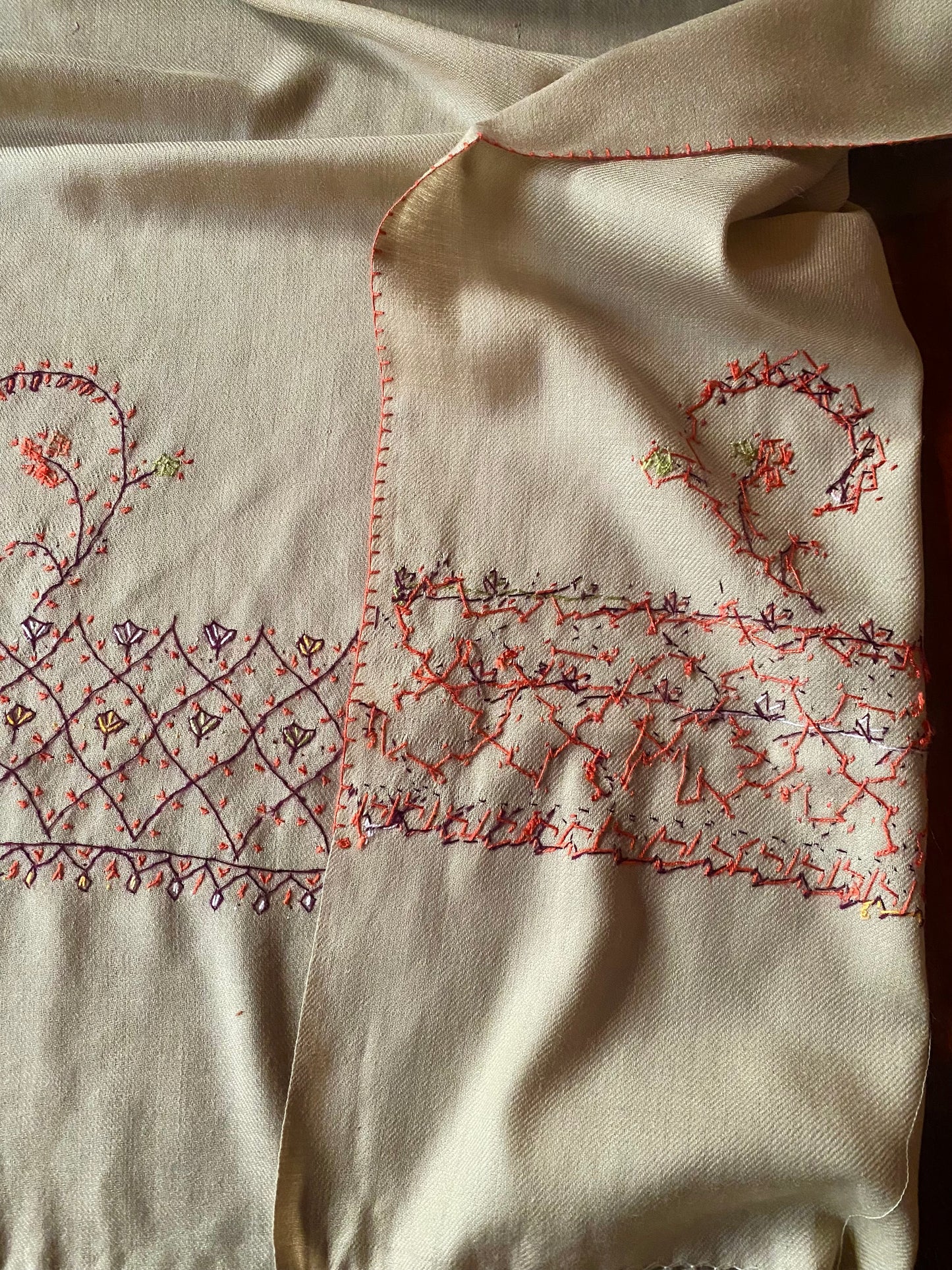 Pashmina Color stole