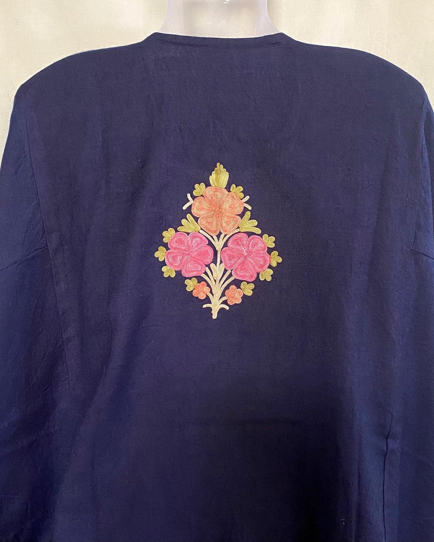 Royal Blue Pure Raffal Pheran