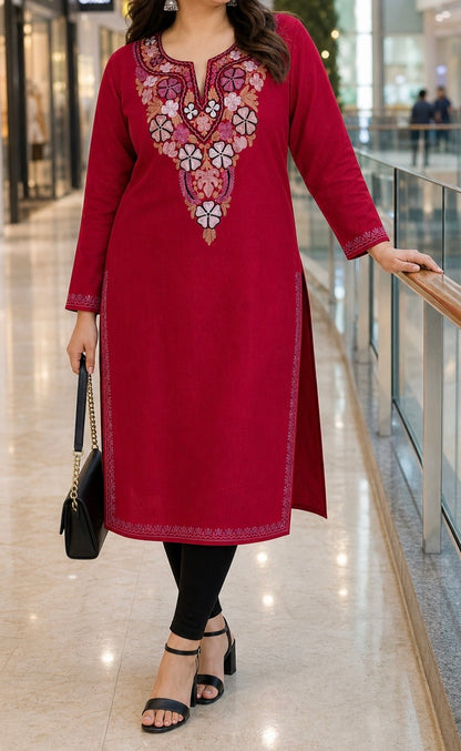 Ruby Breeze Kurta