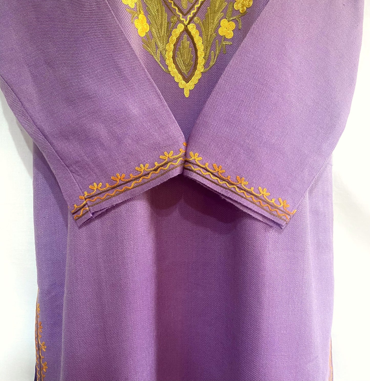 Mauve Winter Woolen Kurta