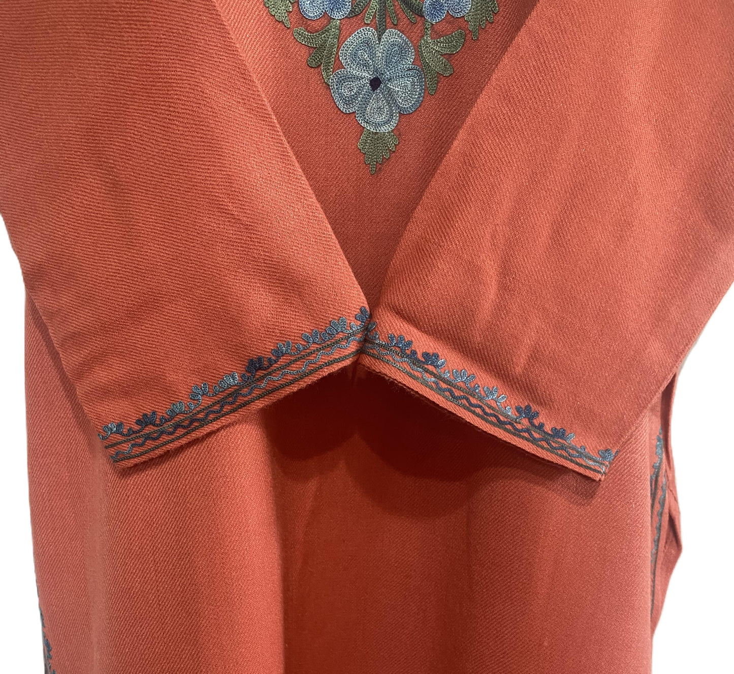 Peach Bloom Winter Woollen Kurta