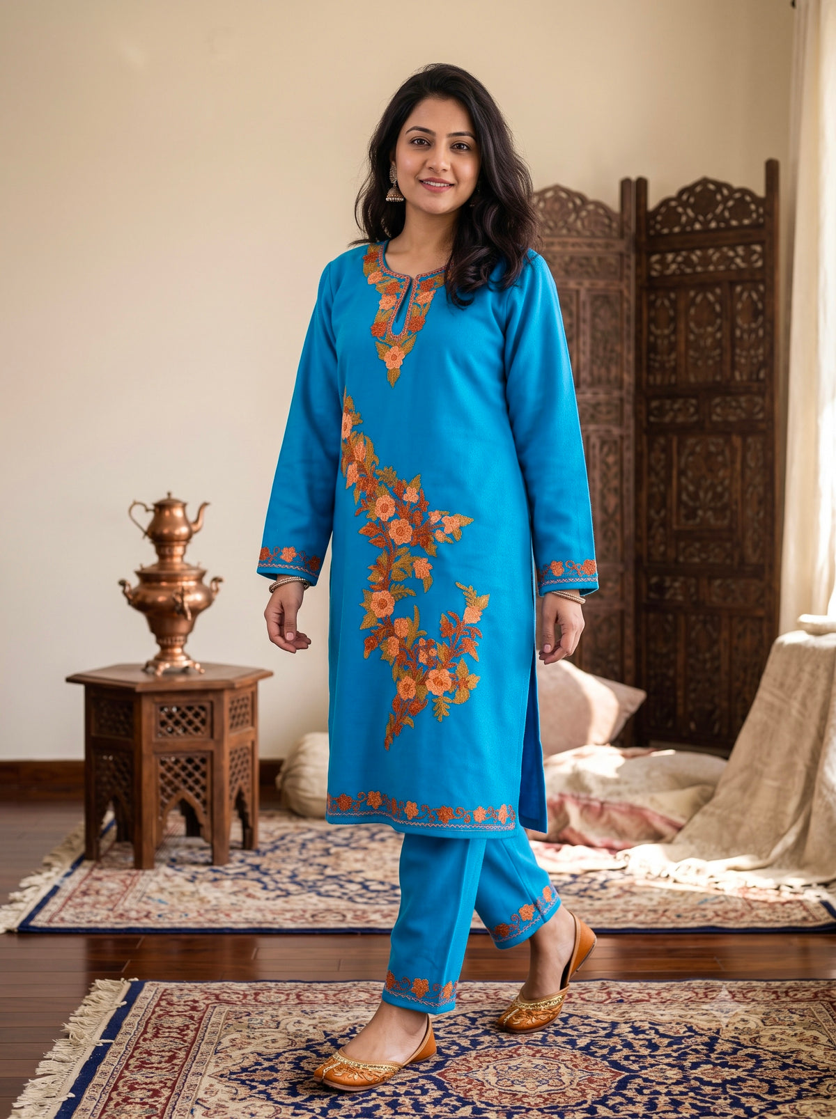 Ferozi Color Co-ord Set