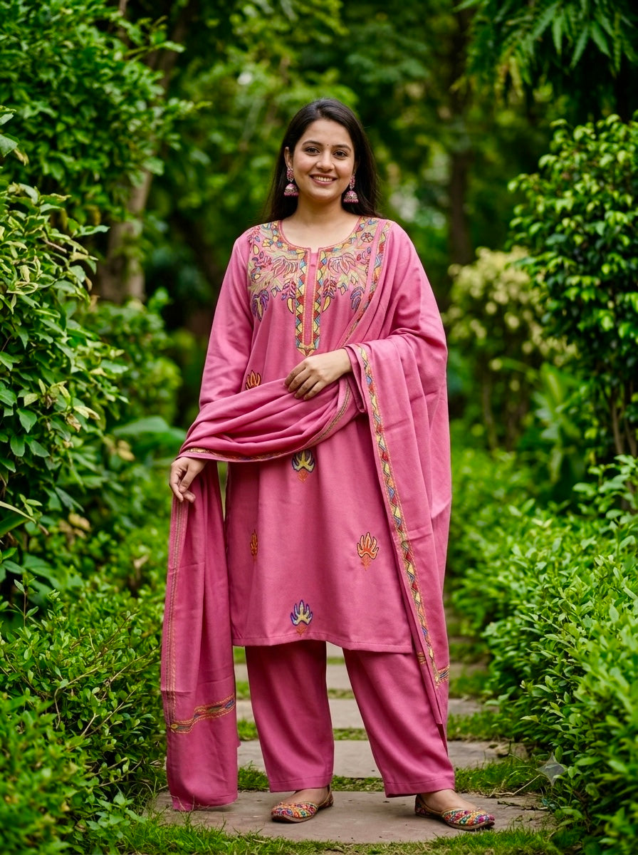 Pink Kurta Set