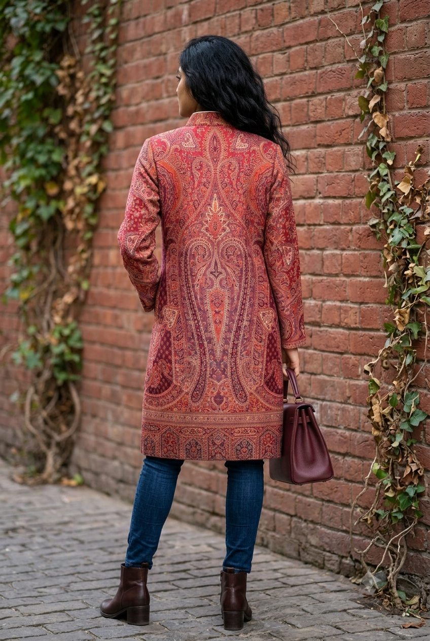 Empress Red Kani Coat