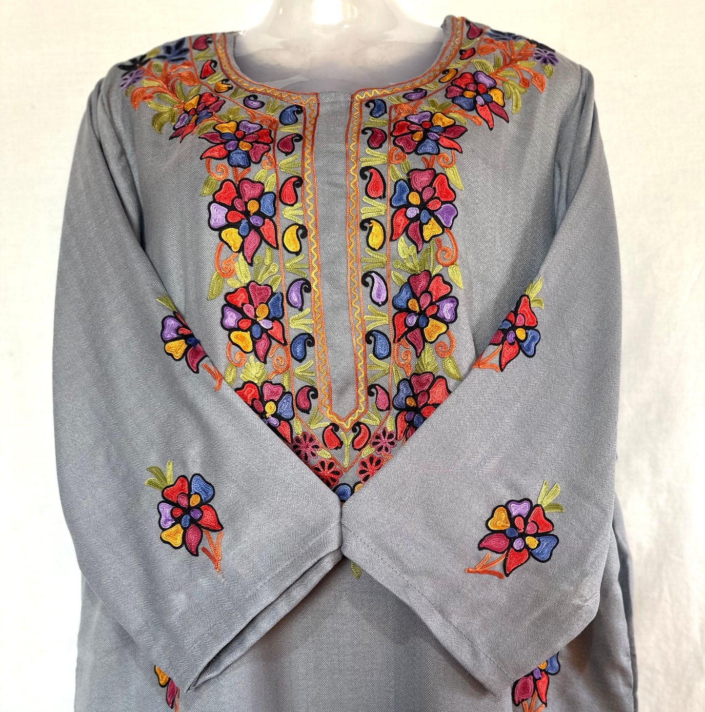 Grey Kurta Set