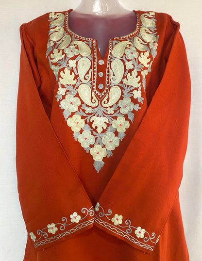 Rust Color Co-ord Set