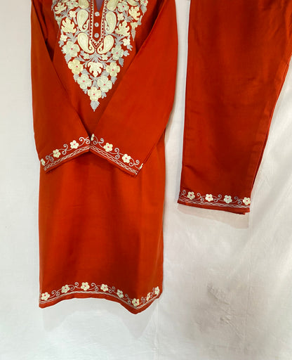 Rust Color Co-ord Set