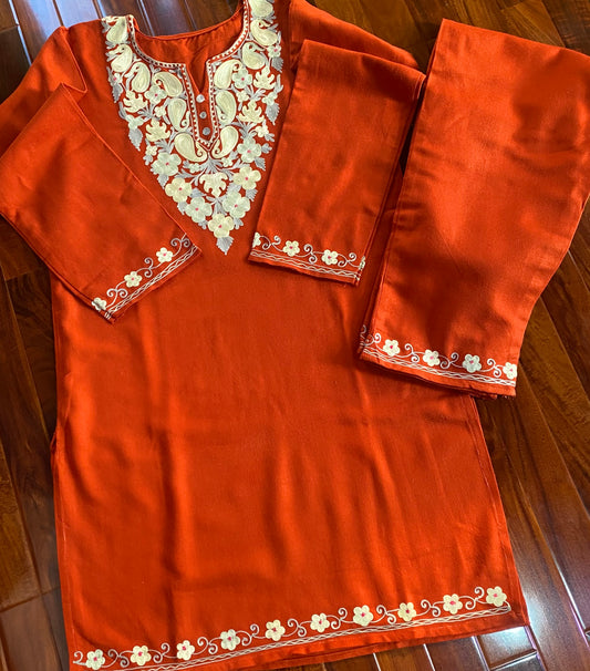 Rust Color Co-ord Set