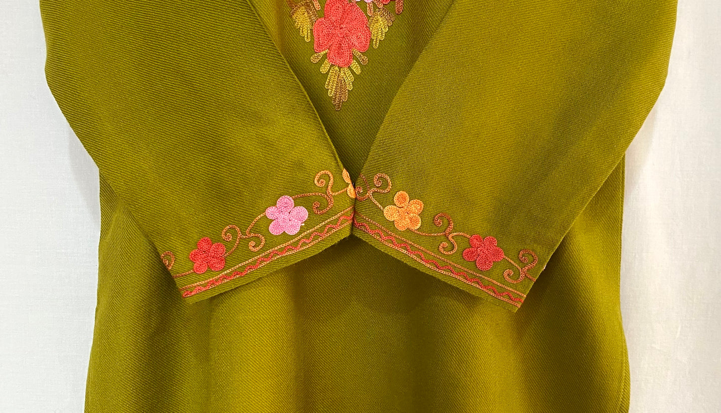 Mehandi Green Color Co-ord Set