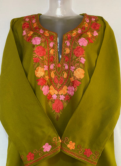 Mehandi Green Color Co-ord Set