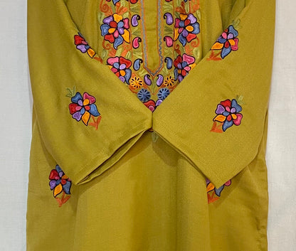 Green Kurta Set