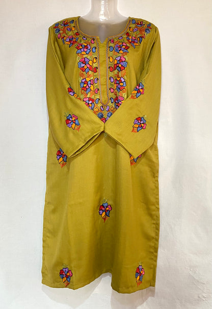 Green Kurta Set