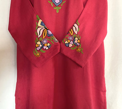 Magenta Pink Kurta Set