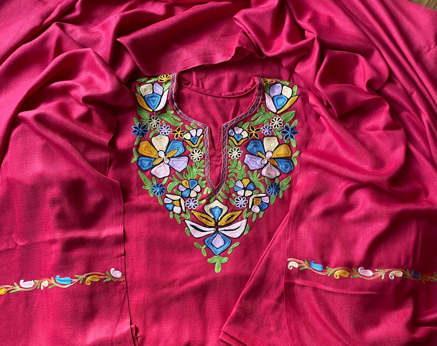Magenta Pink Kurta Set