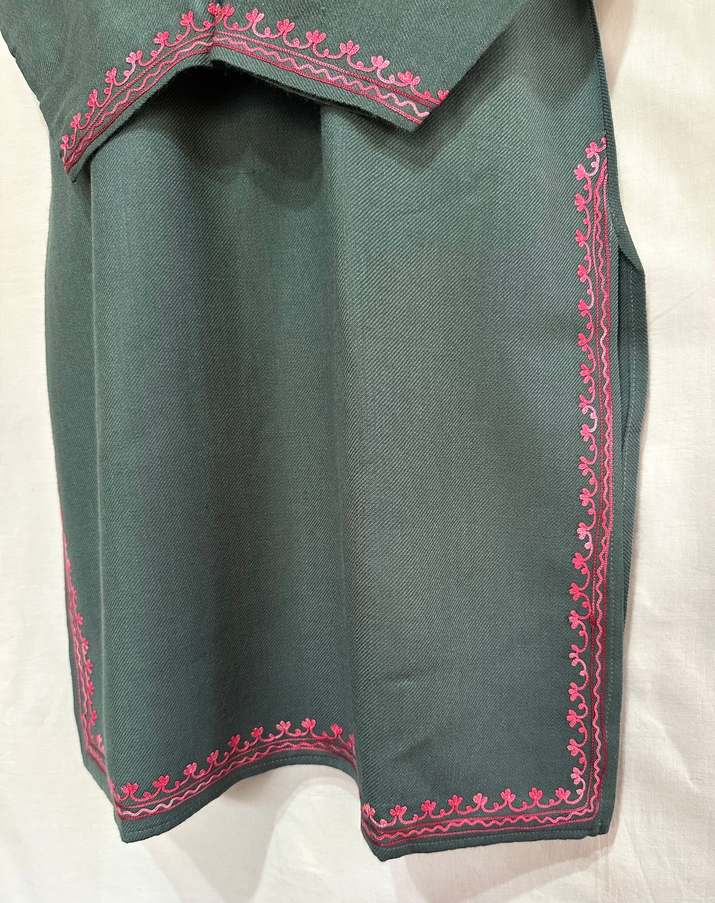 Grey Rose Kurta