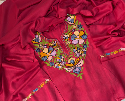 Magenta Pink Kurta Set