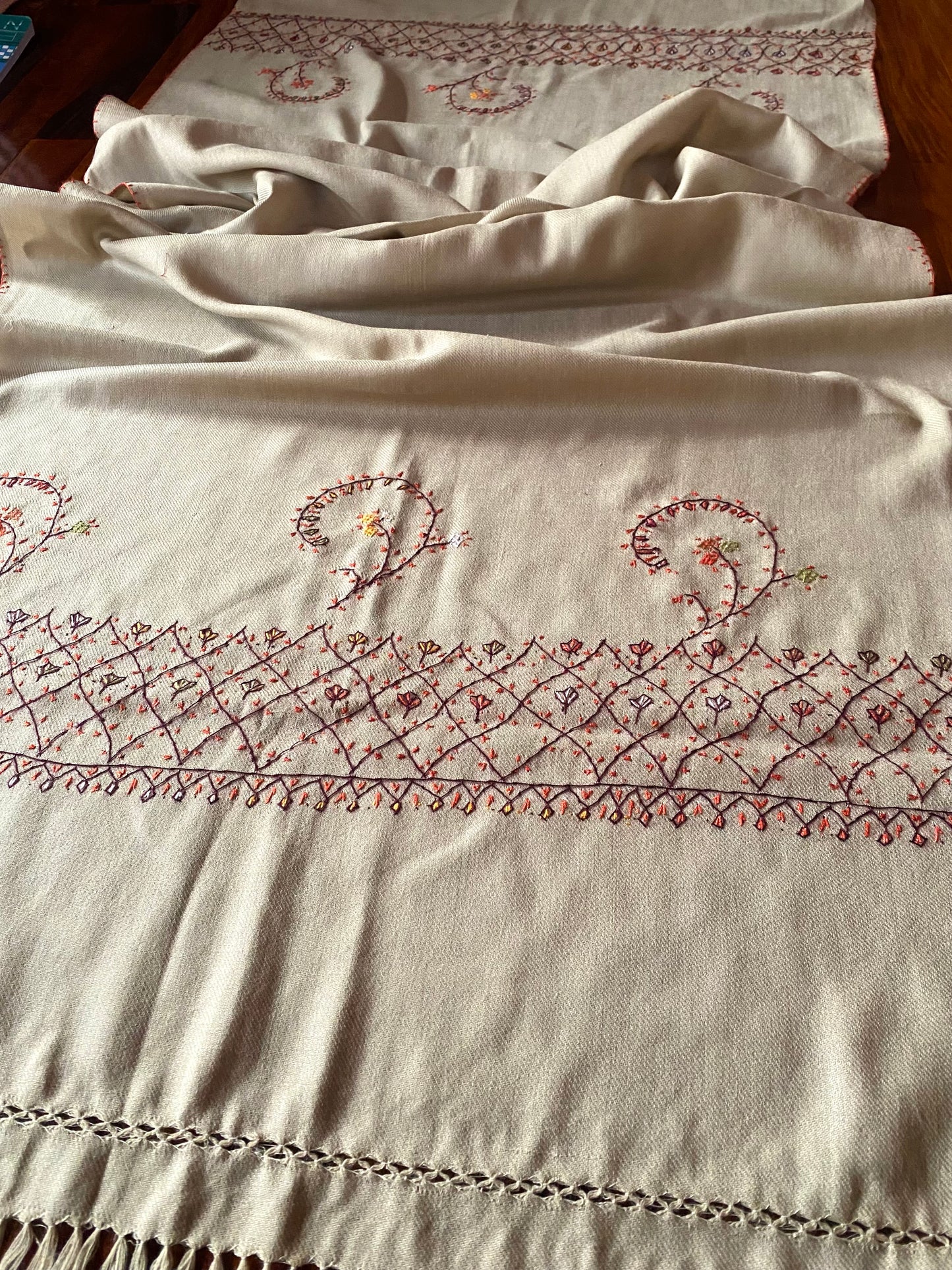 Pashmina Color stole