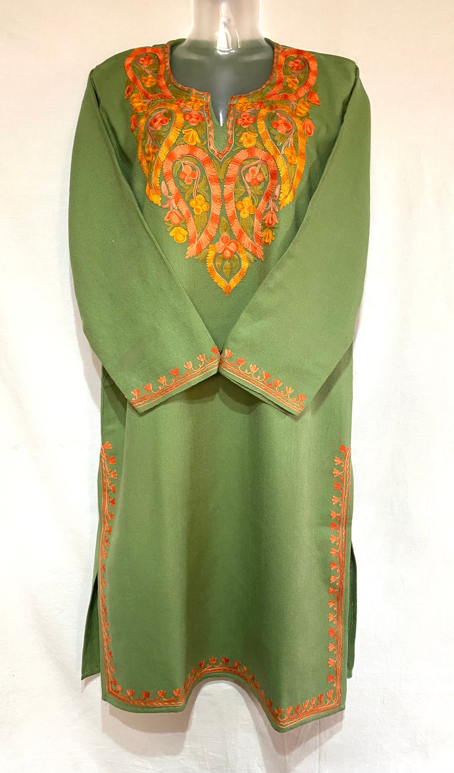 Pista Pastel Kurta