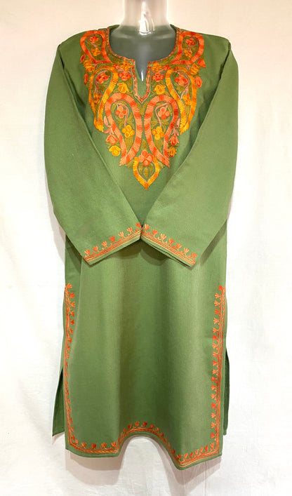 Pista Pastel Kurta